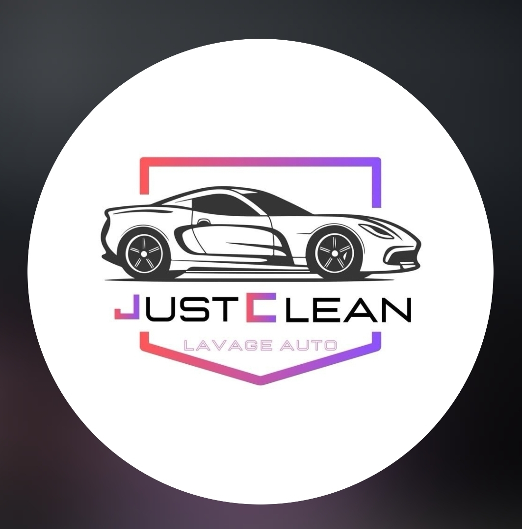 Logo JustClean — Lavage Auto